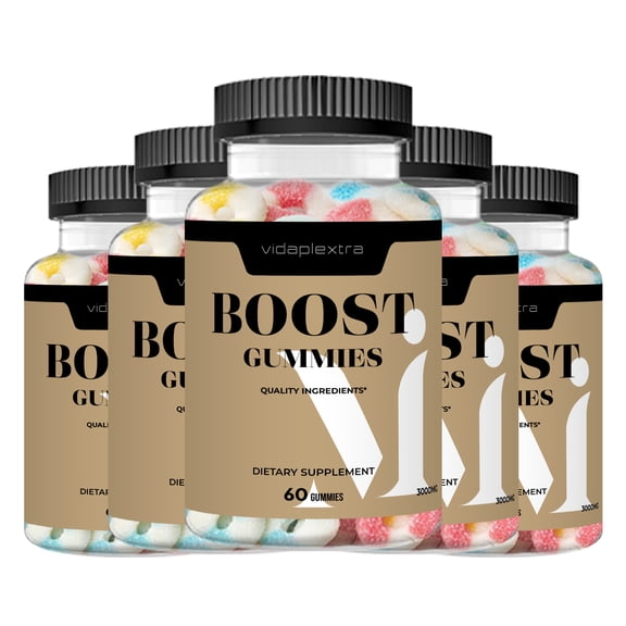 (5 pack) Boost Gummies - Boost Male Gummies
