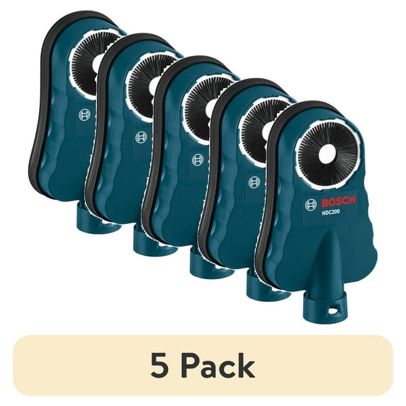 (5 pack) Bosch SDS-max 8 in. L Dust Collection Attachment Teal 1 pc.
