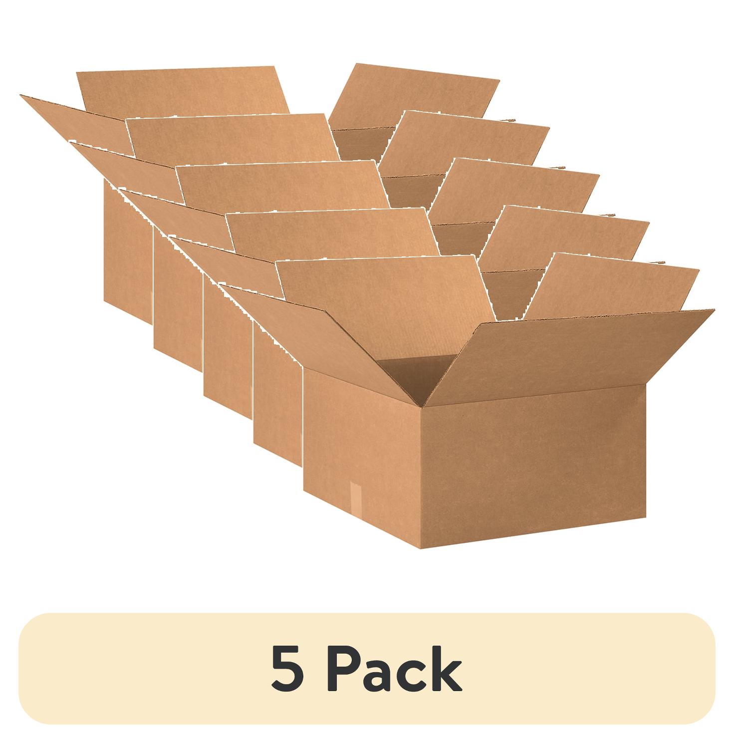 (5 pack) Box Partners Corrugated Boxes 20