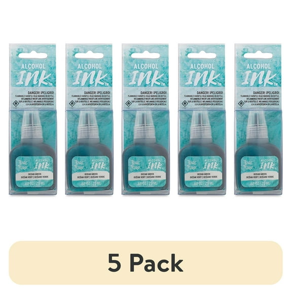 (5 pack) Brea Reese Alcohol Ink - Ocean Green