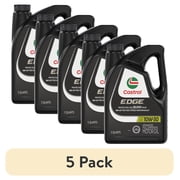 5 pack Castrol EDGE 10W-30 Advanced Full Synthetic Motor Oil, 5 Quarts