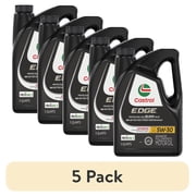 5 pack Castrol EDGE 5W-30 Advanced Full Synthetic Motor Oil, 5 Quarts