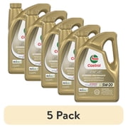 5 pack Castrol EDGE Extended Performance 5W-20 Advanced Full Synthetic Motor Oil, 5 Quarts