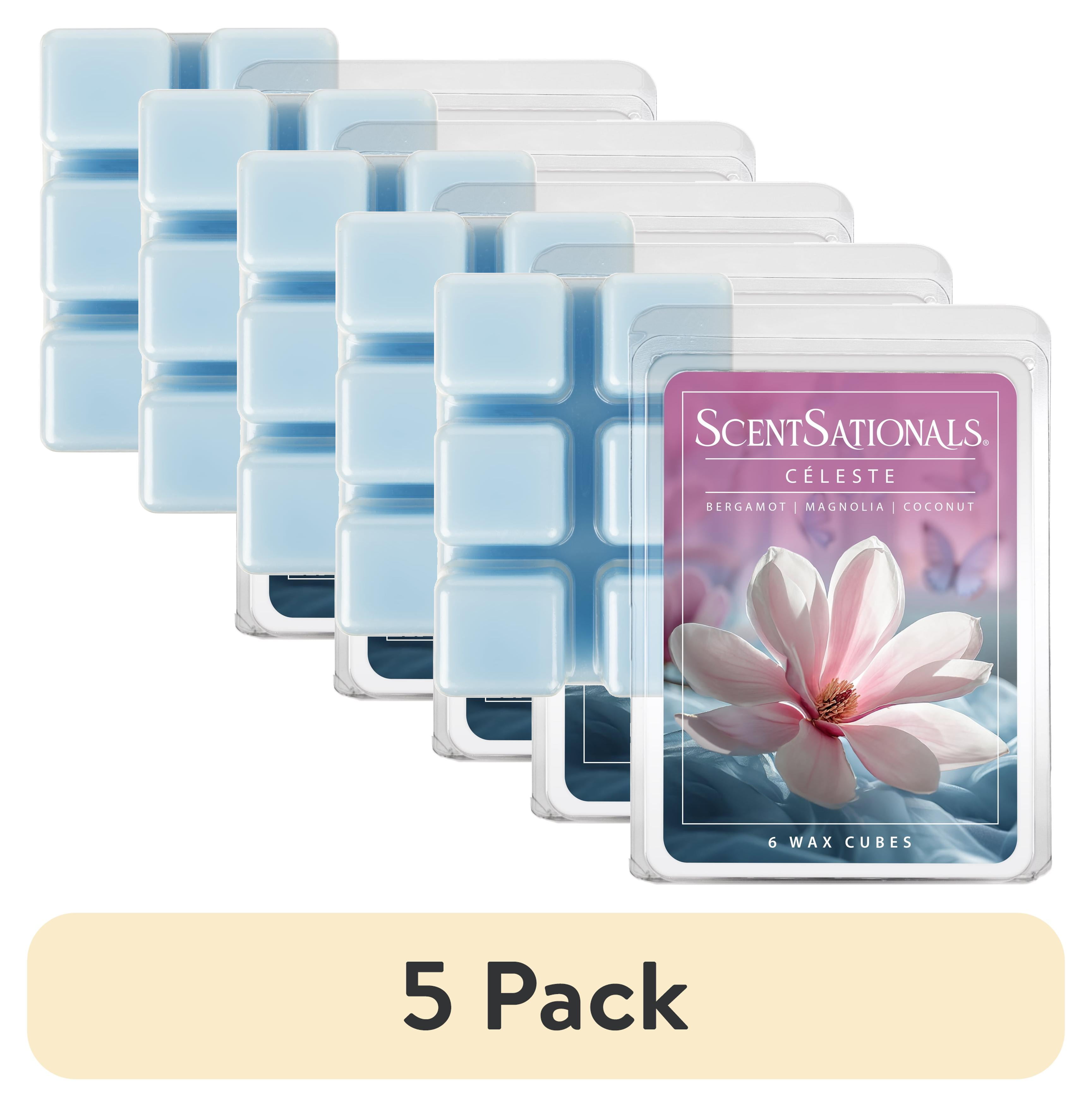 (5 pack) Celeste Scented Wax Melts, ScentSationals, 2.5 oz