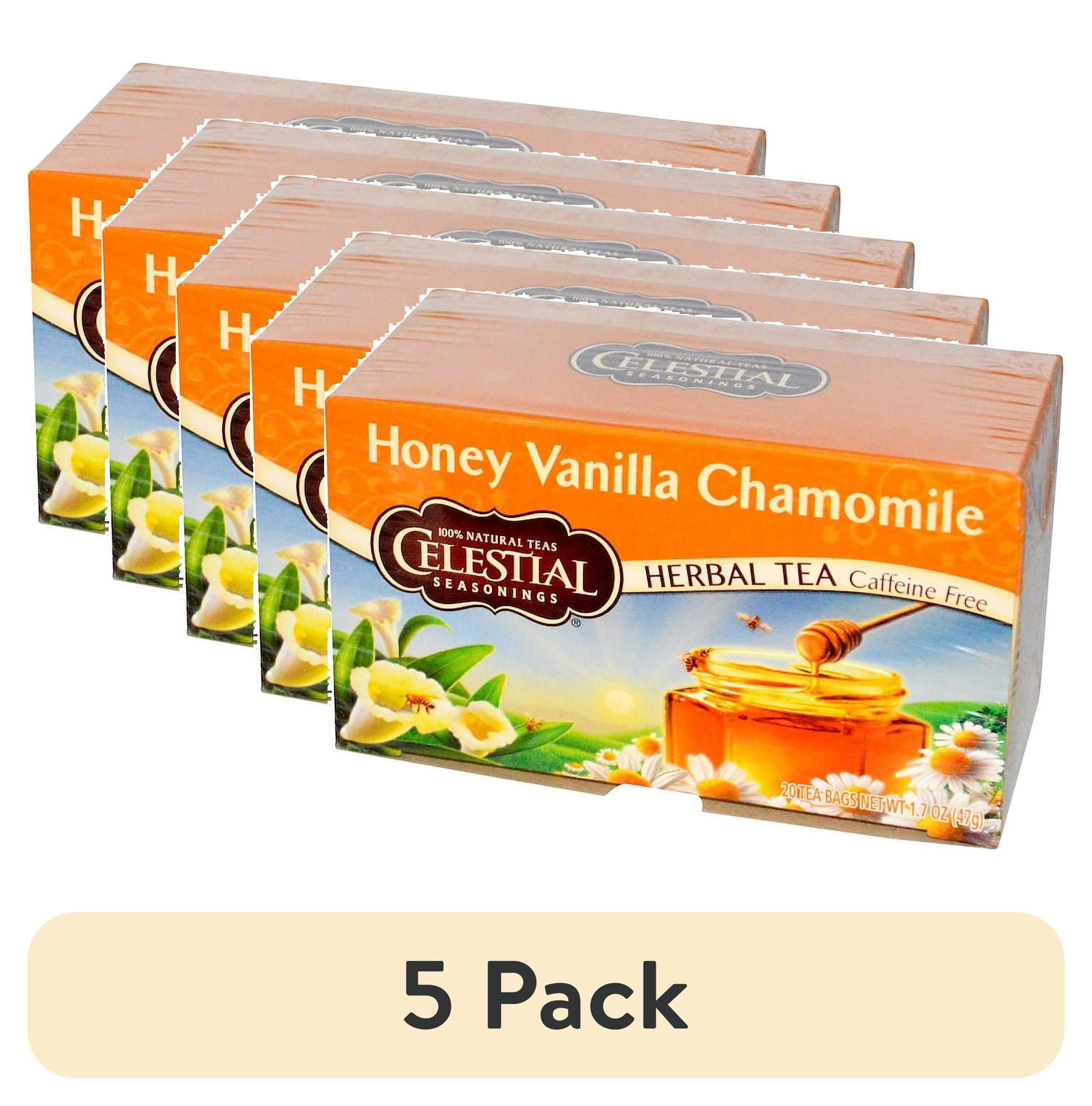 Celestial Seasonings Organic Herbal Tea - Honey Vanilla Chamomile