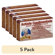 (5 pack) Chef Merito Achiote Seasoning Paste, 3.5 Oz