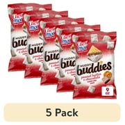 (5 pack) Chex Mix Muddy Buddies Peanut Butter and Chocolate Snack Mix, Snacks, 9 oz