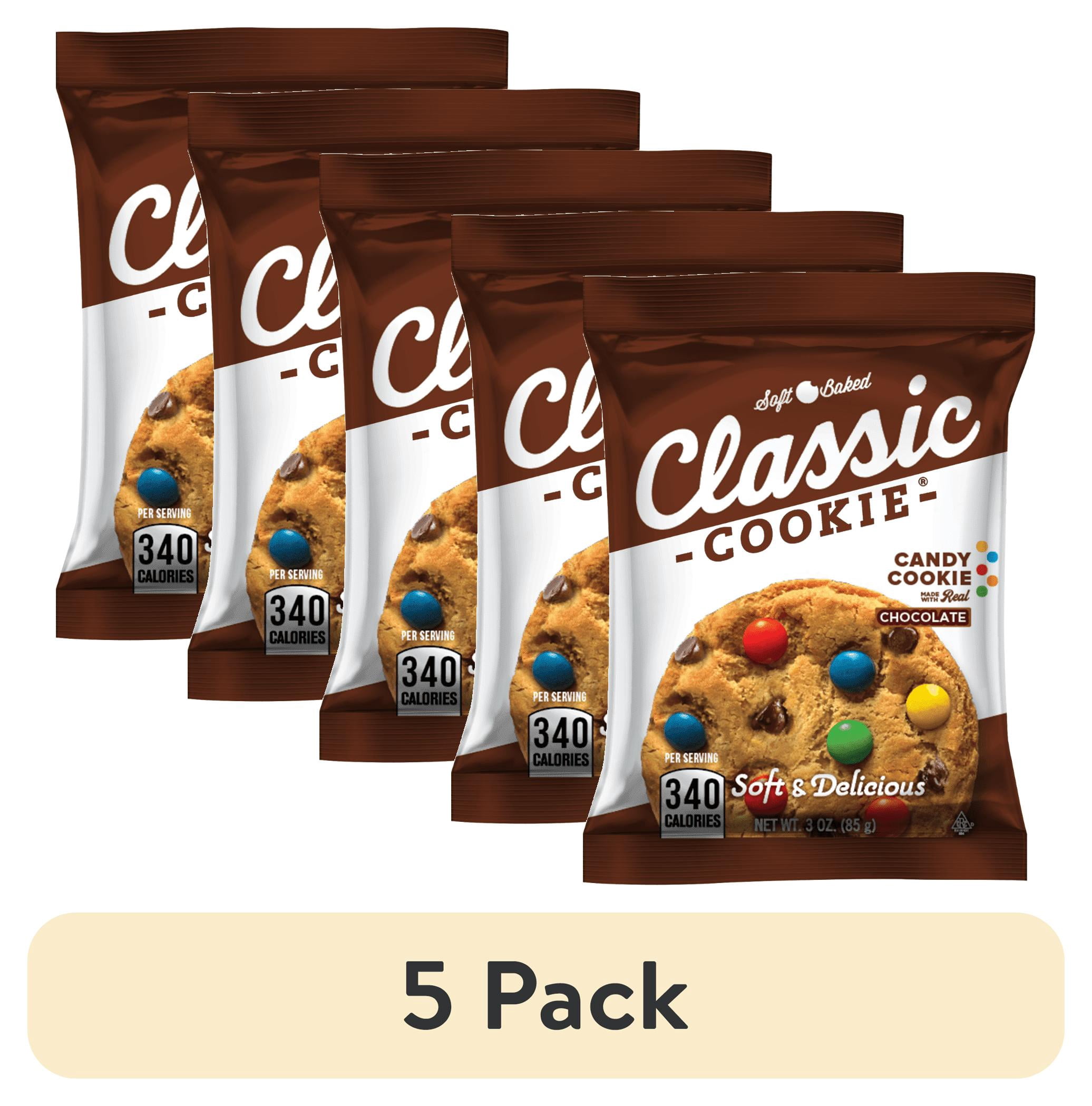 (5 pack) Classic Cookie® 3oz Candy Cookie Soft Baked