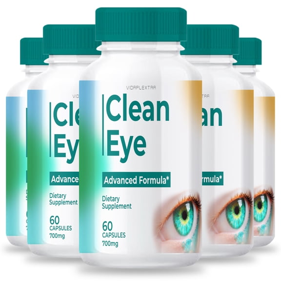 (5 pack) Clean Eye - Clean Eye Daily Supplement Capsules