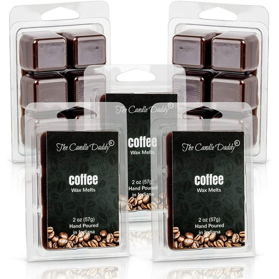 5 pack - Coffee Scented Wax Tart Melts 5 (five) 2 oz Packs