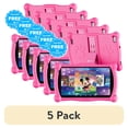 thumbnail image 1 of Contixo 7" Kids Tablet, 2025 Model, 50 FREE Disney eBooks, 32GB, Educational Android Tablet for Kids Ages 3-12, Parental Controls, Wi-Fi, Kid-Proof Case with Kickstand & Stylus – Pink, 1 of 9
