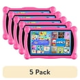 thumbnail image 1 of (5 pack) Contixo 7-Inch Kids Tablets Bundle, 32GB Educational Android Tablet with Headphones and Stylus, Pink, 1 of 11