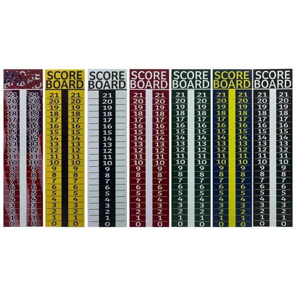 5 pack - Cornhole Scoreboard/Score Keeper Sign/ Horseshoe Score/ Score /Bean Bag Toss