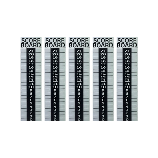 5 pack Cornhole Scoreboard/Score Keeper Sign/ Horseshoe Score/ Score /Bean Bag Toss