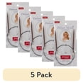 thumbnail image 1 of (5 pack) Deborah Norville Fixed Circular Knitting Needles 24"-Size 9/5.5mm, 1 of 3