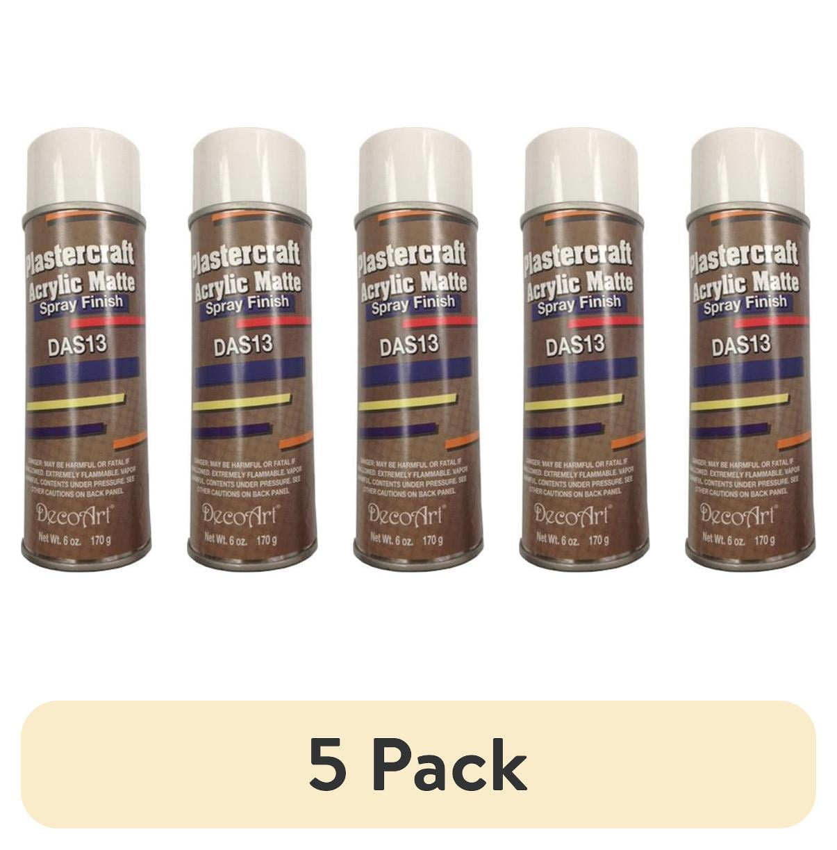 (5 pack) Deco Art DAS13-5 Plastercraft Varnish, Matte
