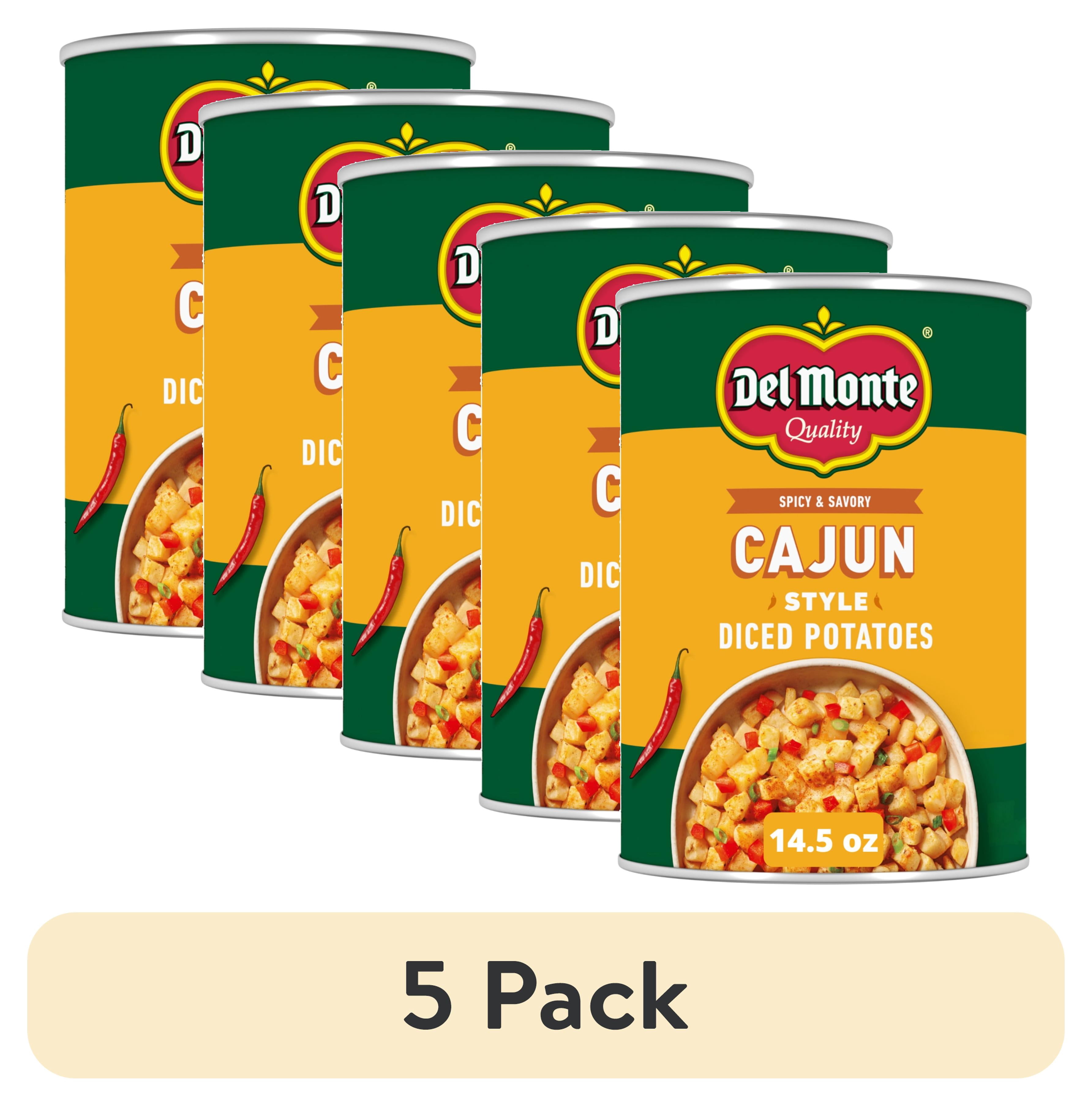 (5 pack) Del Monte® Cajun Style Diced Potatoes, 14.5 oz. Can