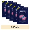 thumbnail image 1 of (5 pack) DenTek Sensitive Gums Floss Picks, Comfort Clean Soft & Silky Floss, 150 Count, 1 of 7