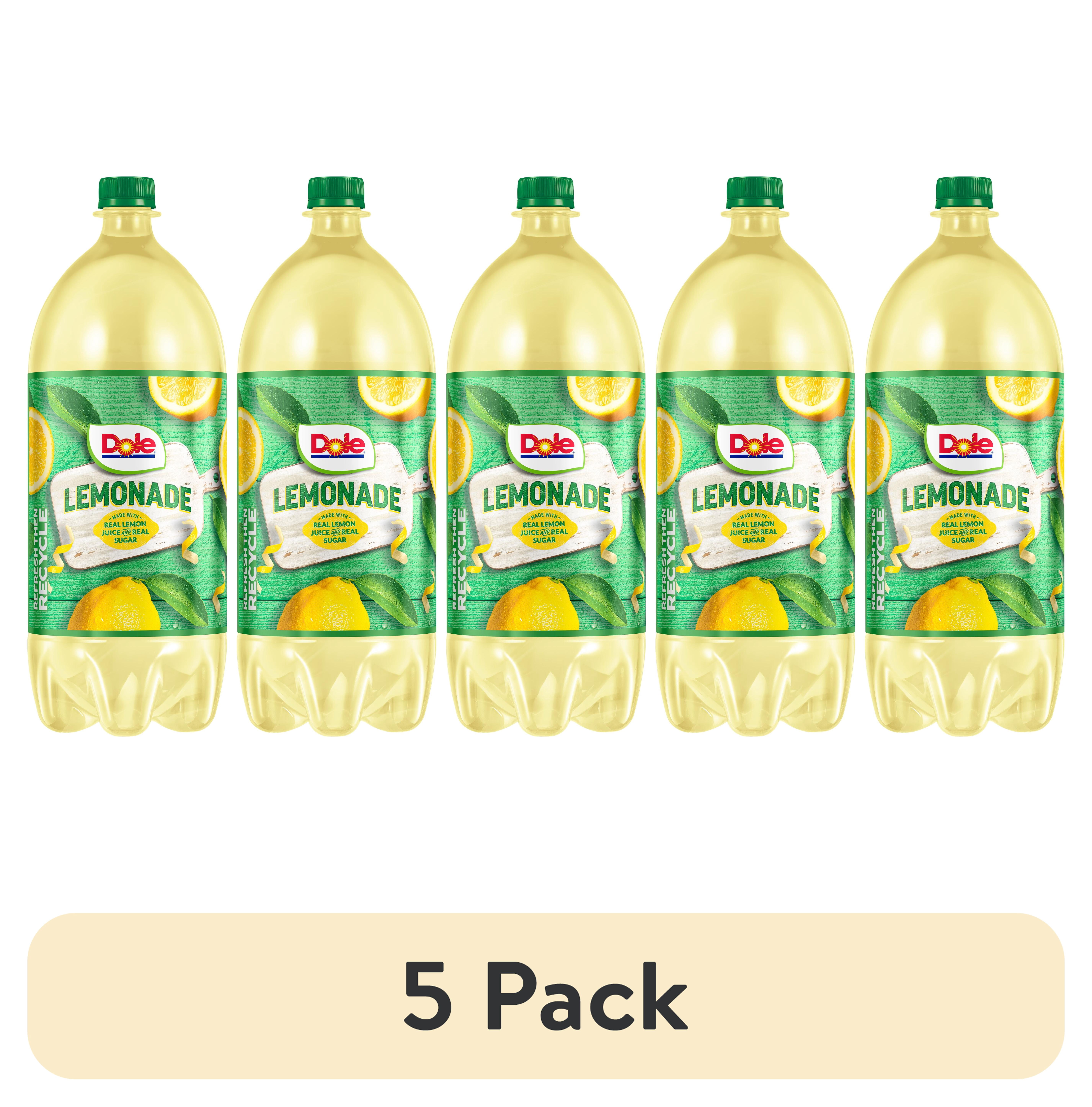 (5 pack) Dole Lemonade, 2 Liter Bottle