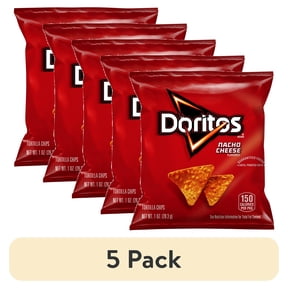 Doritos Tortilla Chips, Nacho Cheese, 1 oz Bag
