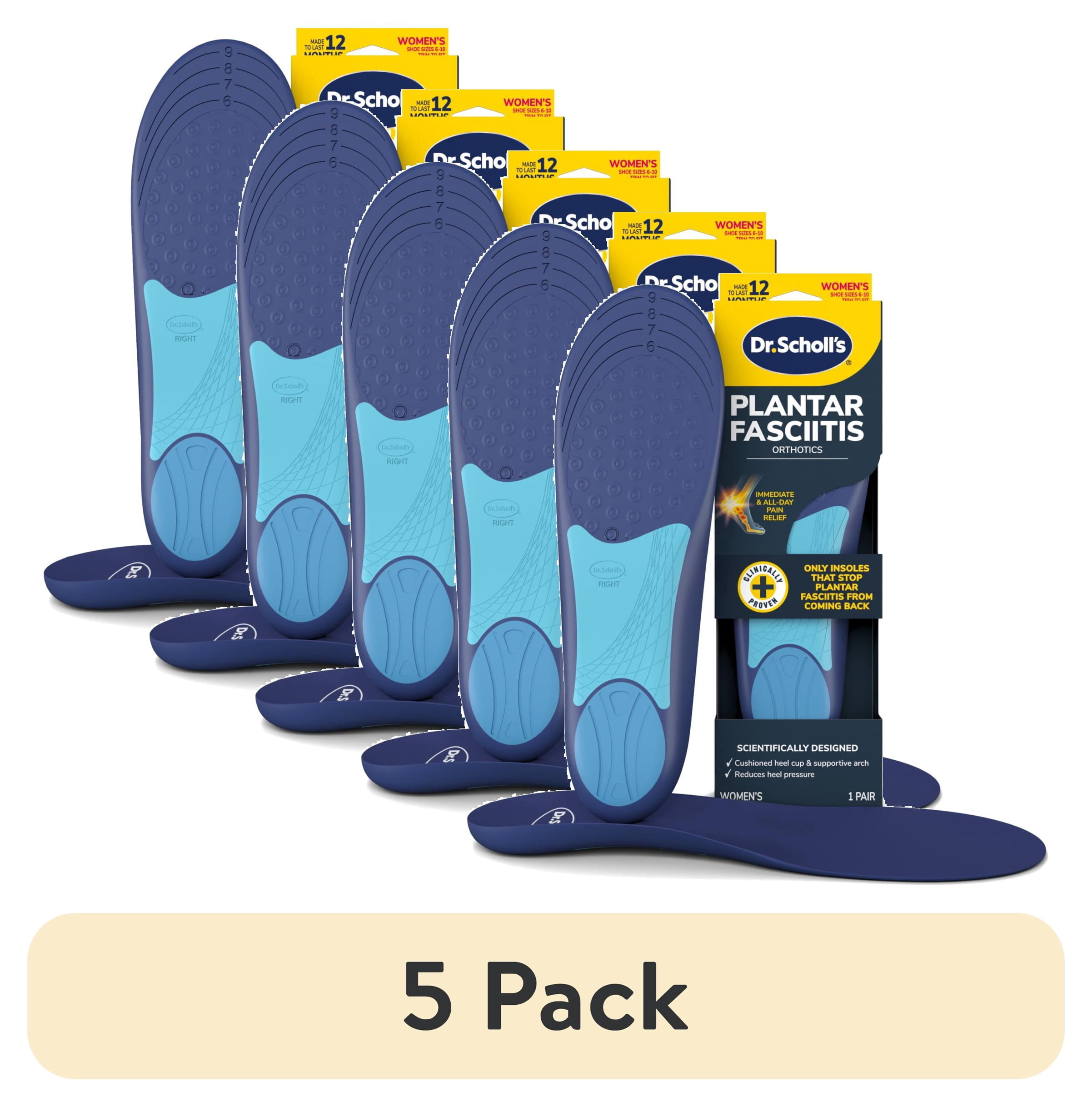 3 pack) Dr. Scholl's Plantar Fasciitis Pain Relief Arch Support