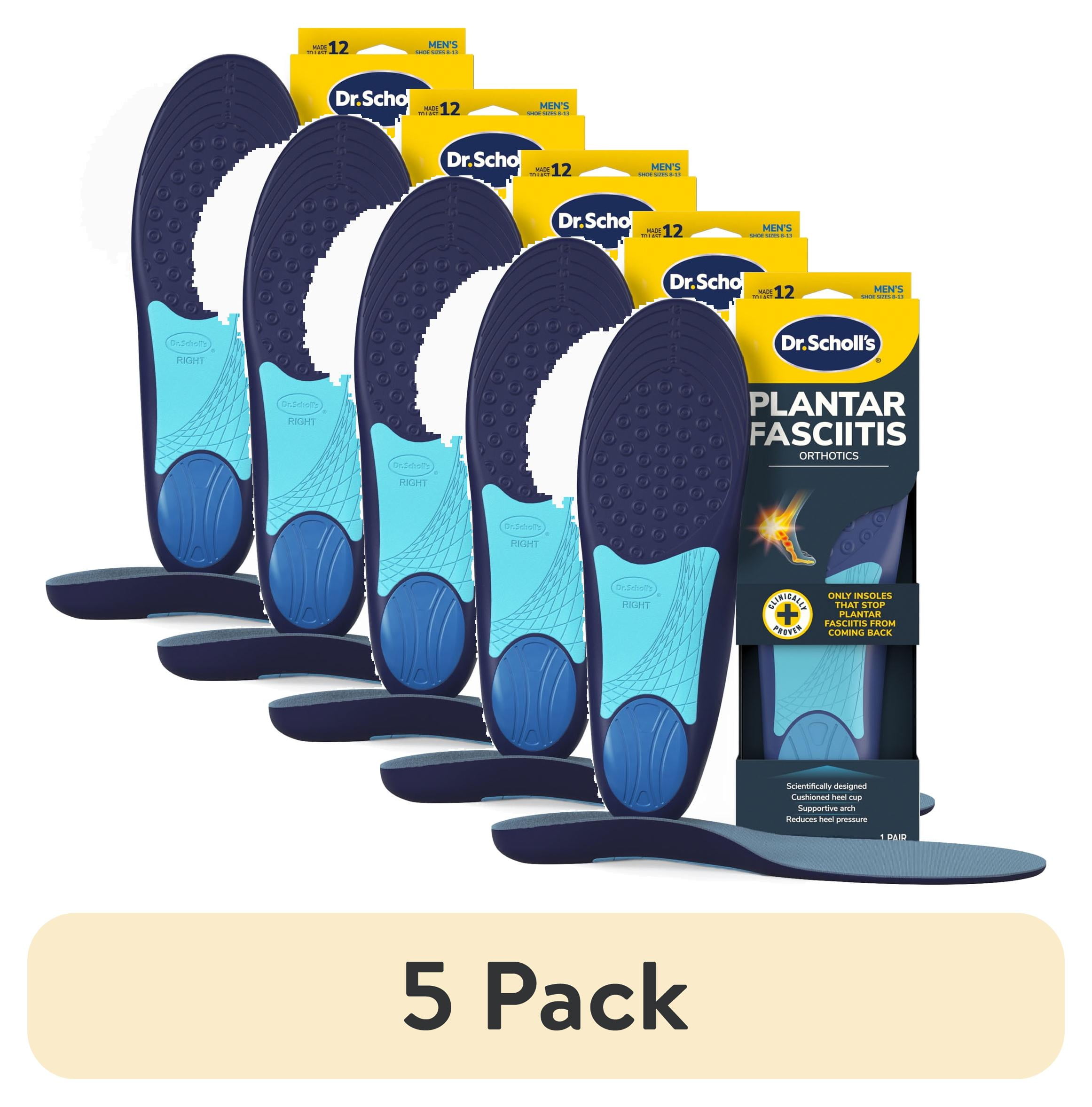 pack) Scholl's Plantar Fasciitis Pain Relief Insoles with