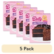 (5 pack) Duncan Hines Dolly Parton's Favorite Chocolate Flavored Cake Mix, 15.25 oz.