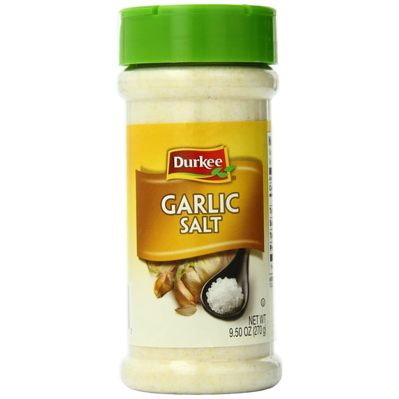 (5 pack) Durkee Garlic Salt, 9.5000-Ounce (Pack of 4)