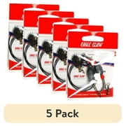 (5 pack) Eagle Claw 3/4 oz. Catfish Rig, Bright, Size 1