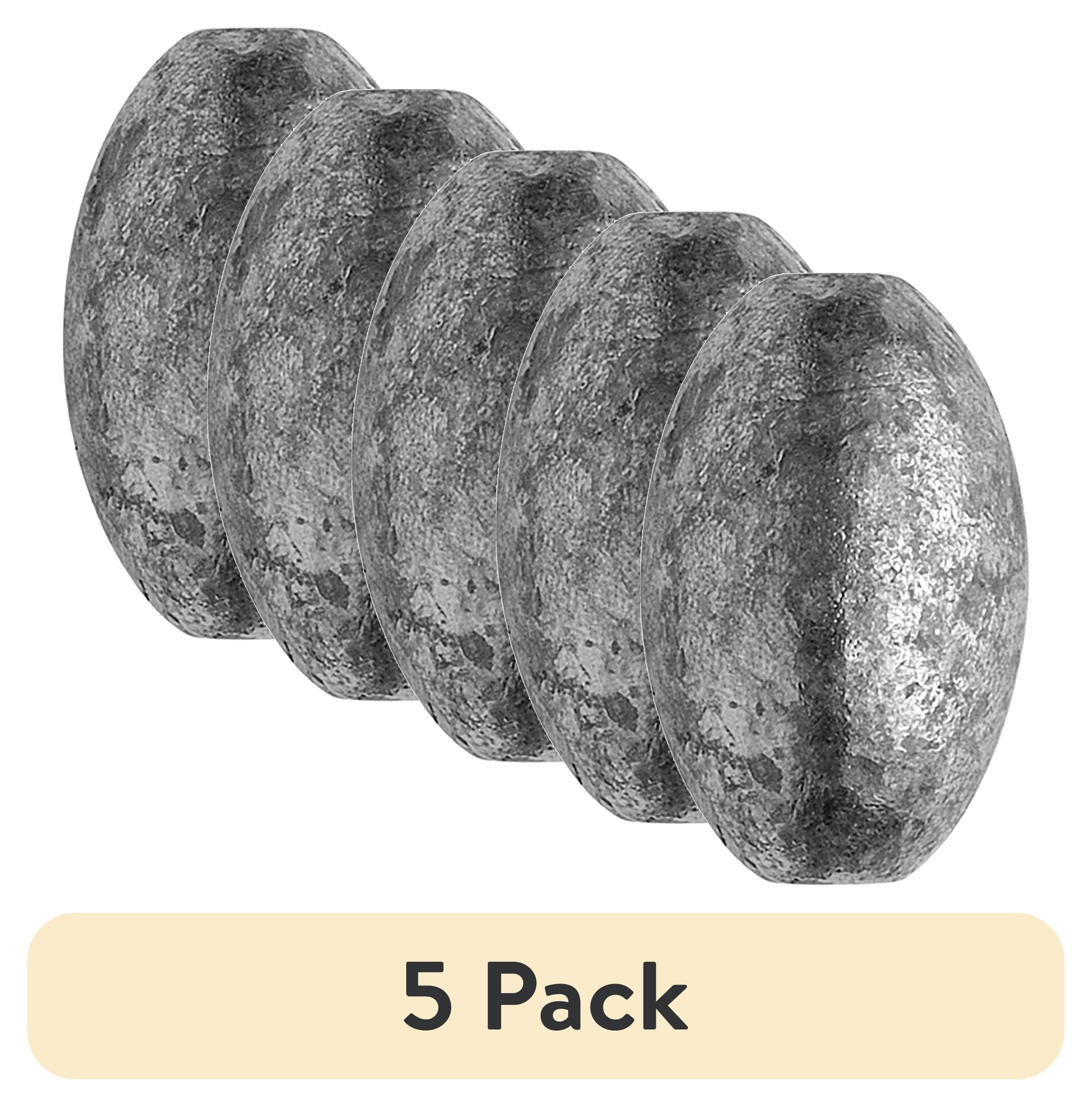 (5 pack) Eagle Claw 3 oz. Egg Sinker, Lead Weight