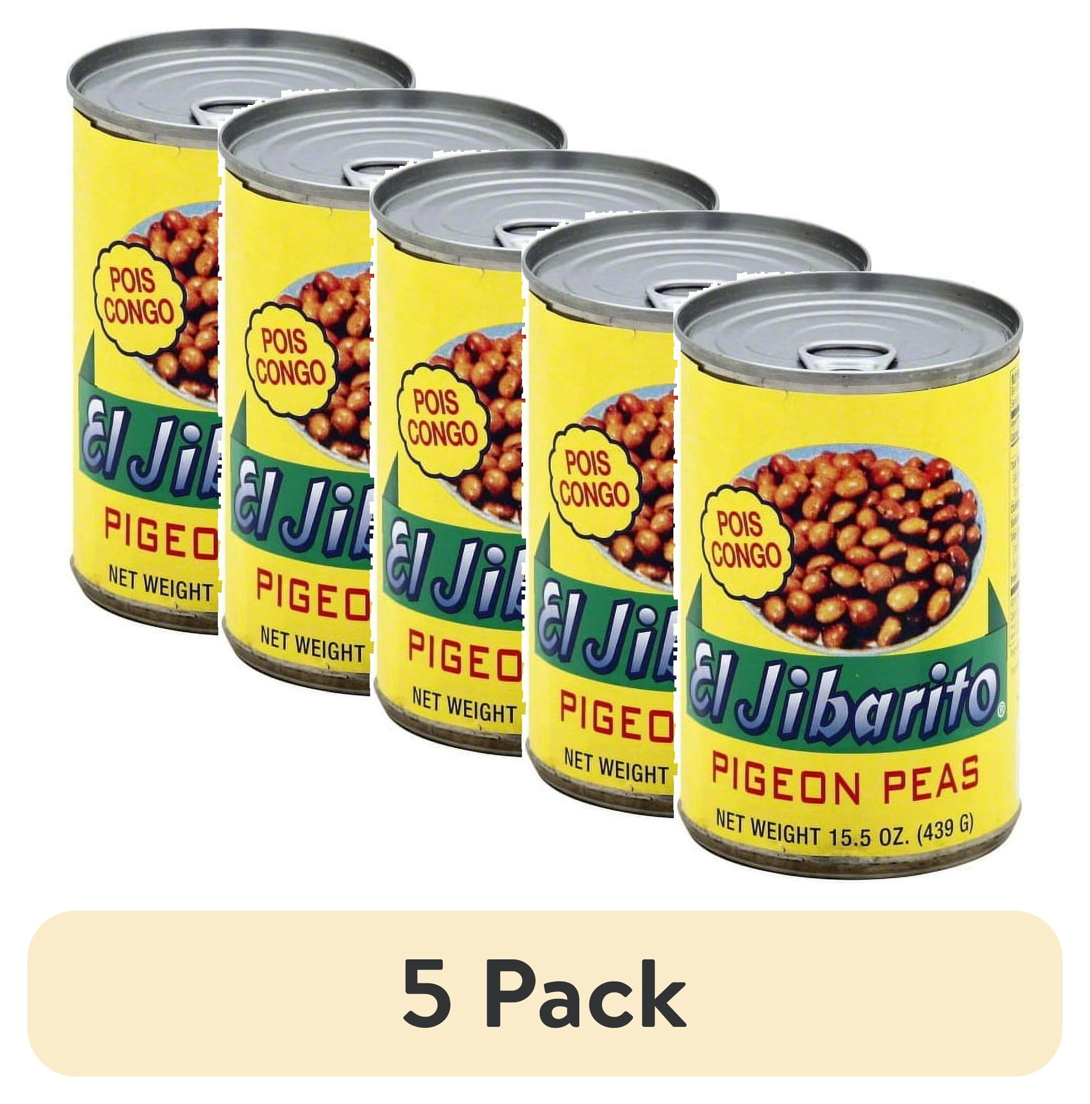 (5 pack) El Jibarito Pigeon Peas, 15 oz