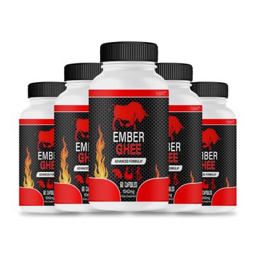 Fyvus Ember Ghee – 180 Capsules – Horny Goat Weed – Testosterone & Wellness Supplement