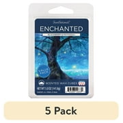 (5 pack) Enchanted Scented Wax Melts, ScentSationals, 5 oz (Value Size)