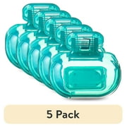 (5 pack) Equate Clip-On Toothbrush Protector with Sealed Pods to Keep Toothbrush Fresh and Clean, Fits Most Standard & Electric Toothbrushes (2 Count)