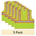 thumbnail image 1 of (5 pack) Ergodyne GloWearÂ® 8229Z Type R Class 2 Economy Two-Tone Vest, Lime, L/XL, 1 of 4