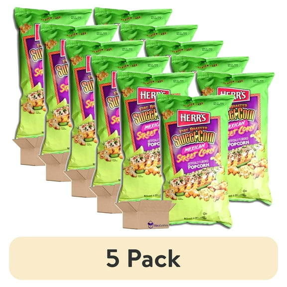 (5 pack) Fire Roasted Sweet Corn Mexican Street Corn Value Pack |  4 Ounce | Pack of 3