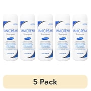 5 pack Vanicream Free & Clear Sulfate-Free for Sensitive Skin Adult Daily Shampoo, Fragrance-Free, 12 fl oz