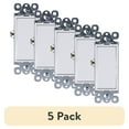 thumbnail image 1 of (5 pack) GE UltraPro Three-Way Grounding Paddle Switch, White, 15 Amps - 18233, 1 of 8