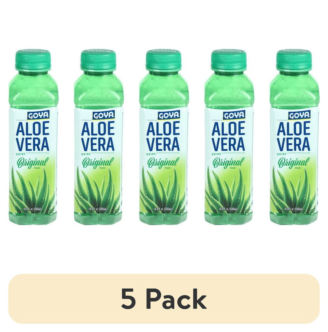 (5 pack) GOYA Aloe Vera Drink Original Flavor, 16.9 fl. oz.