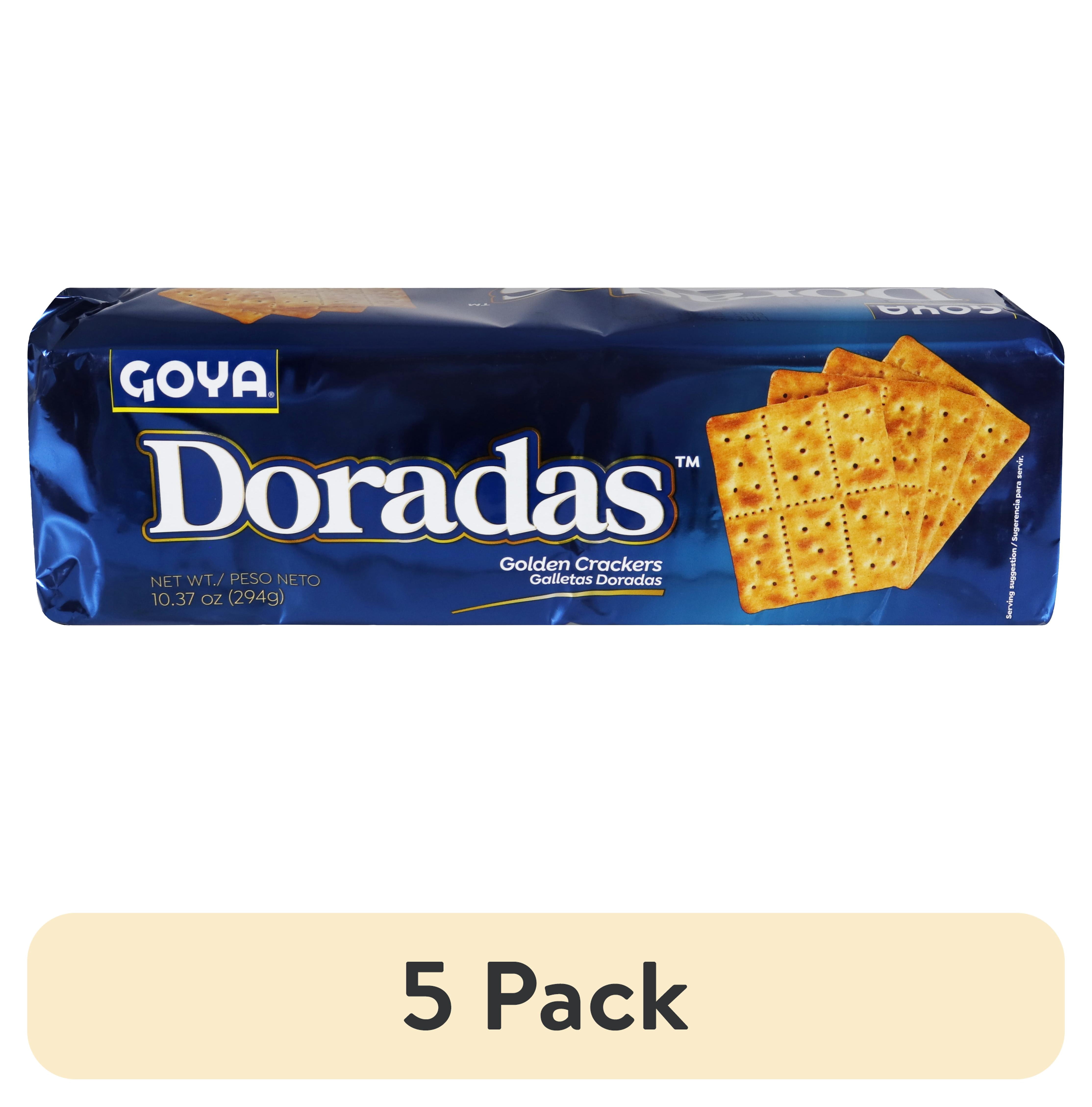 (5 pack) GOYA Doradas Golden Crackers, 10.37 oz