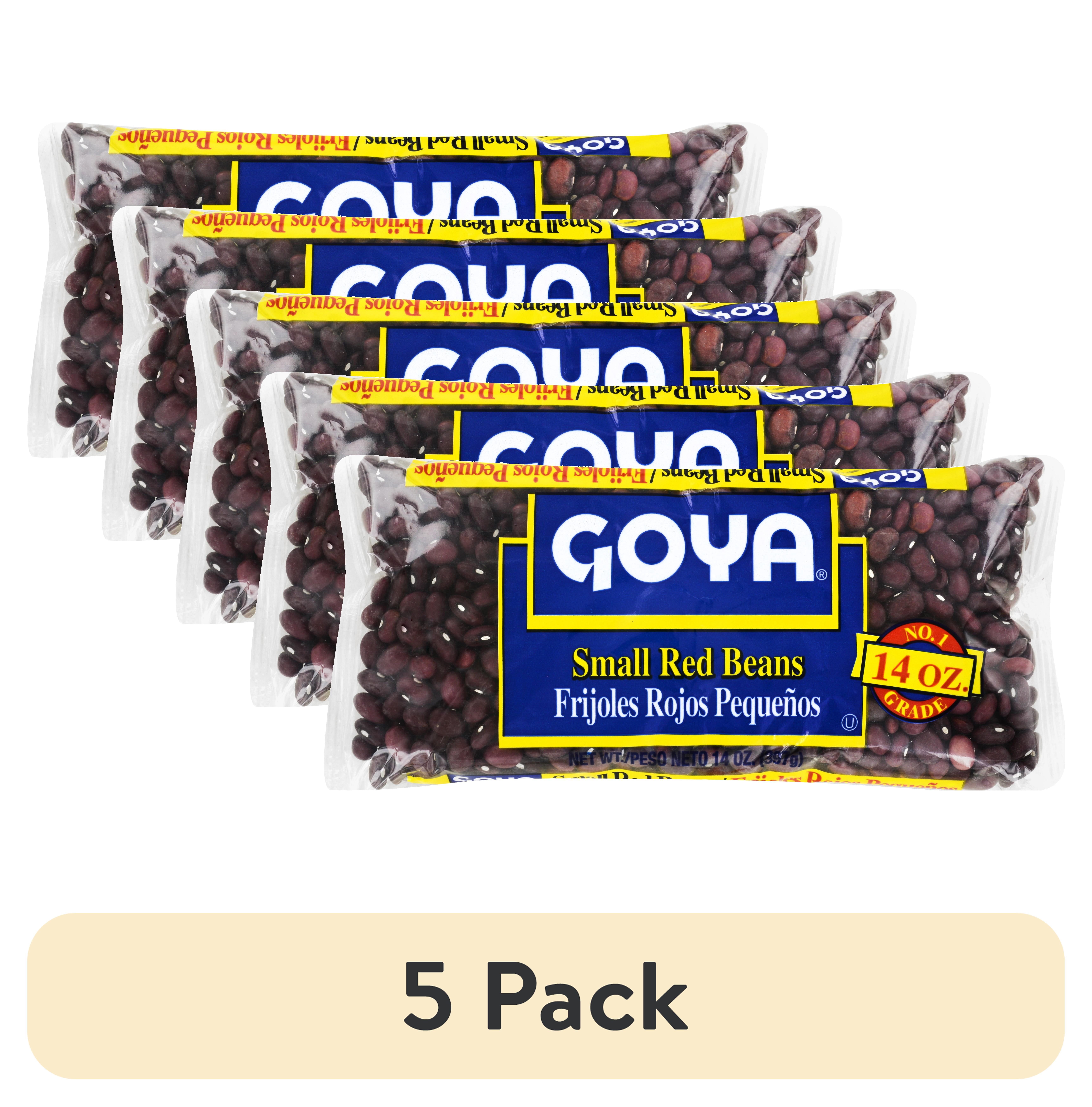 (5 pack) GOYA Small Red Beans, 14 oz