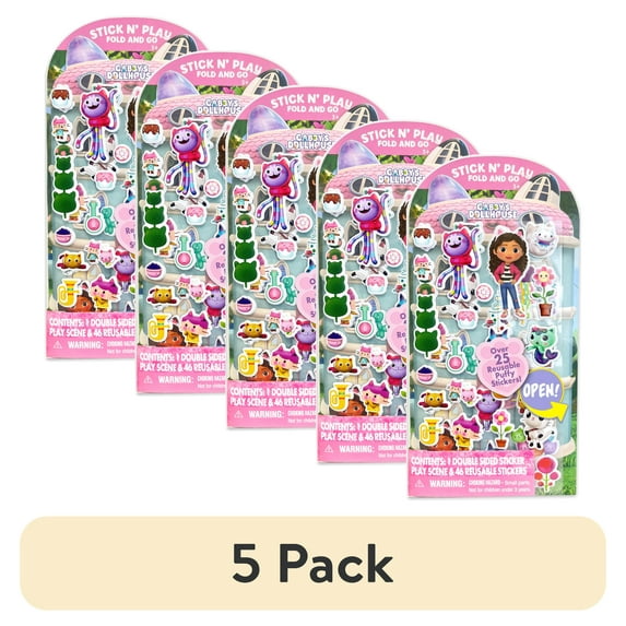 (5 pack) Gabby Stick and Play