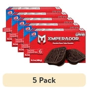 (5 pack) Gamesa Emperador Chocolate Sandwich Cookies, 6 Packs, 14.34 oz Box