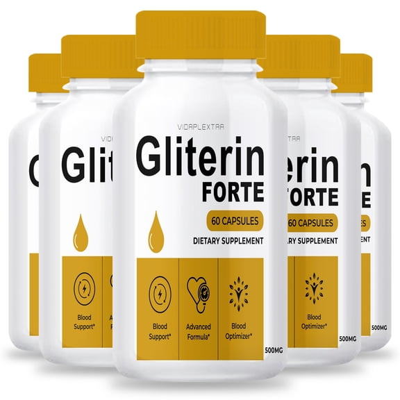 (5 pack) Gliterin Forte Capsules - GliterinForte