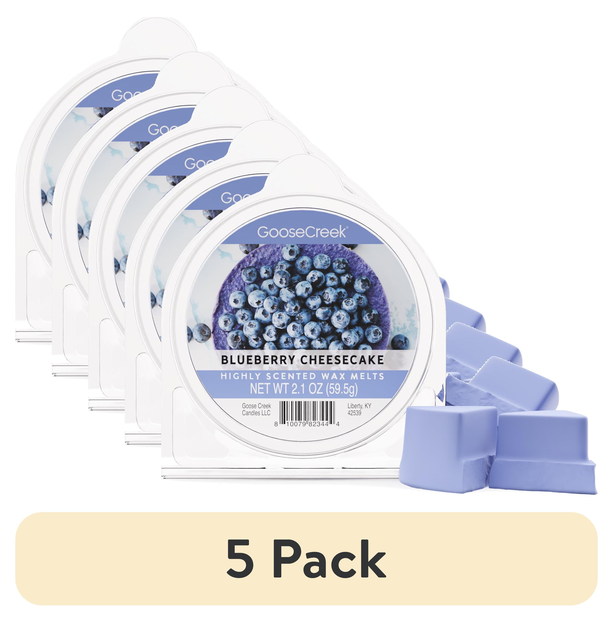 (5 pack) Goose Creek Blueberry Cheesecake Scent Wax Melt, 2.1oz.
