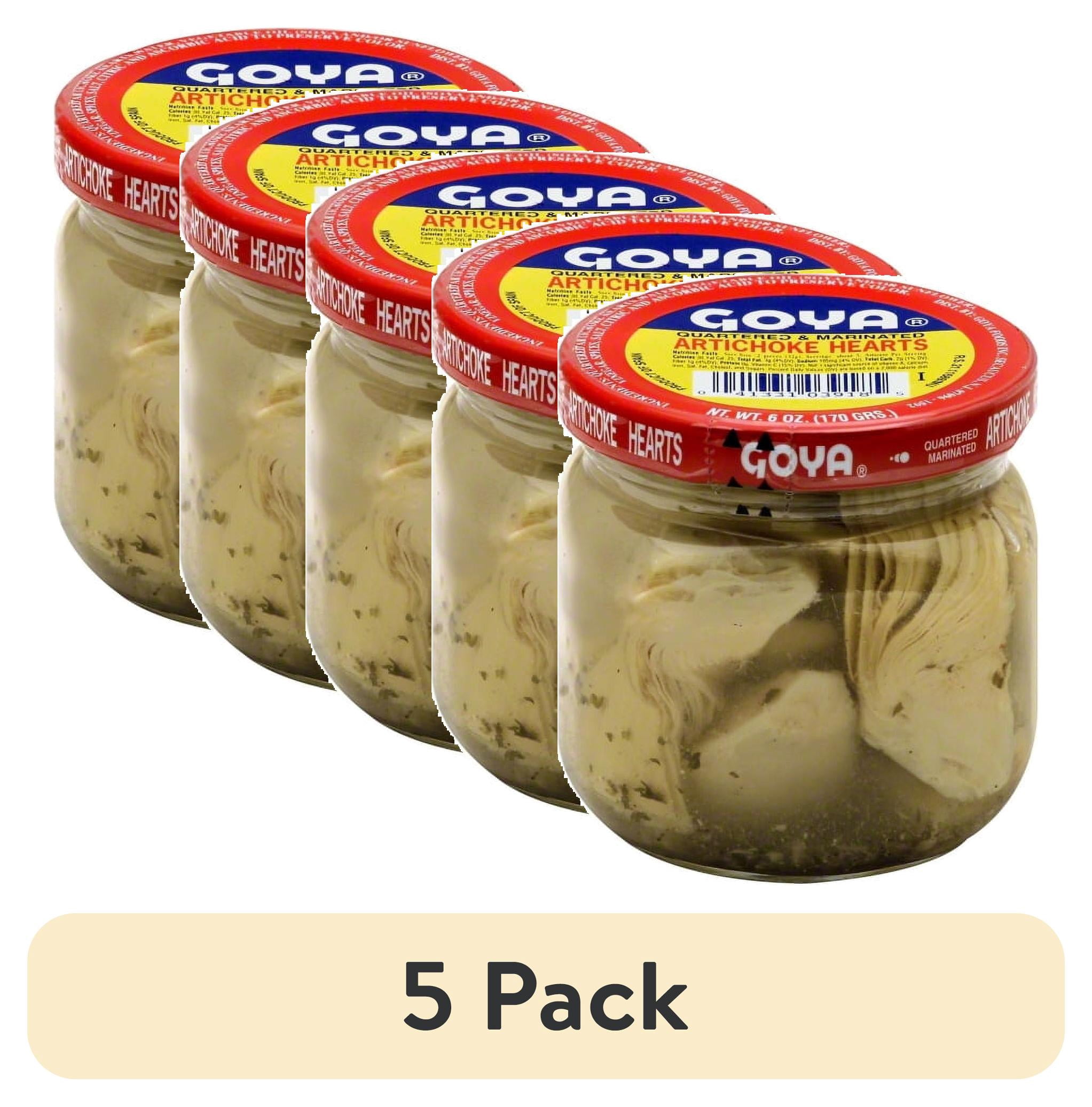 (5 pack) Goya Artichoke Hearts, 6 oz