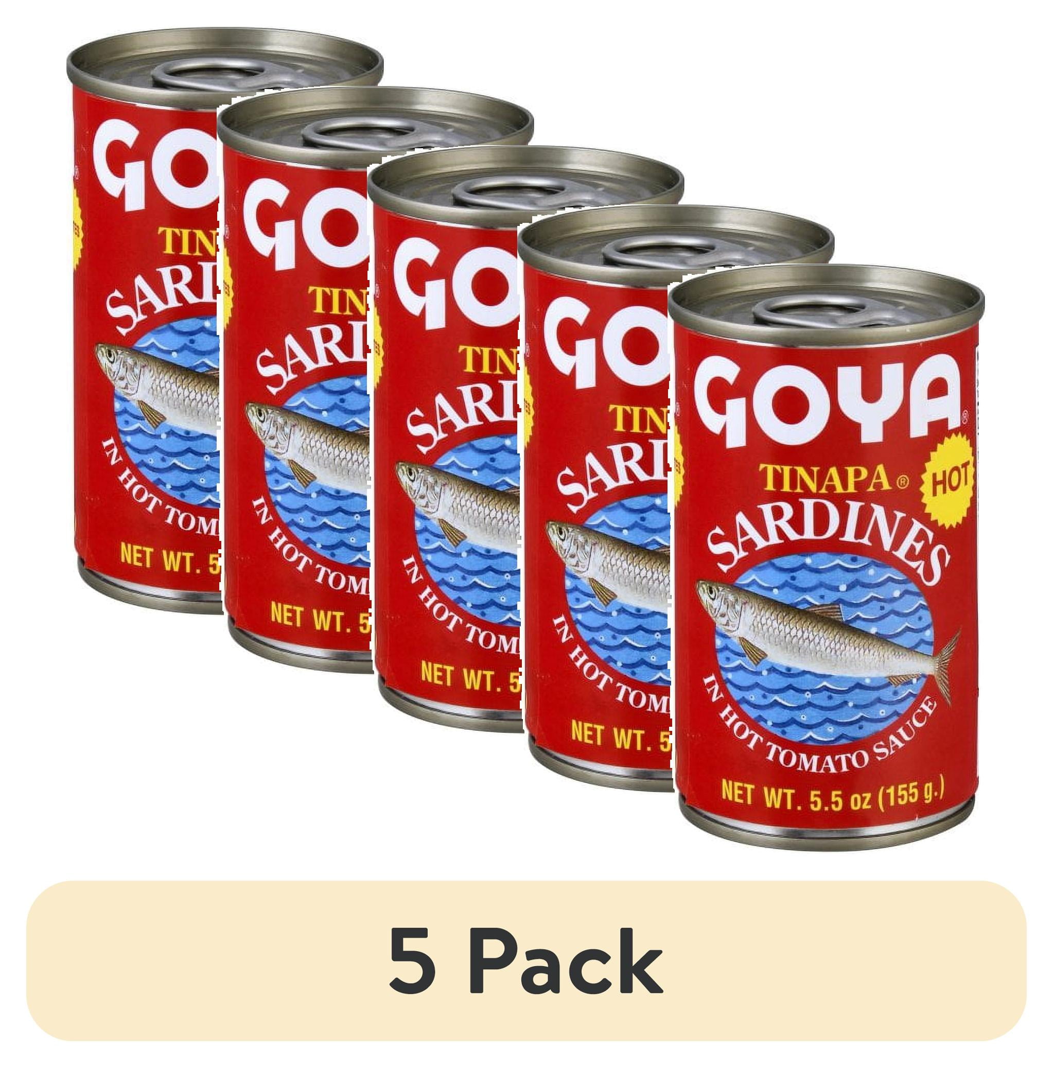 (5 pack) Goya Goya Tinapa Sardines, 5.5 oz