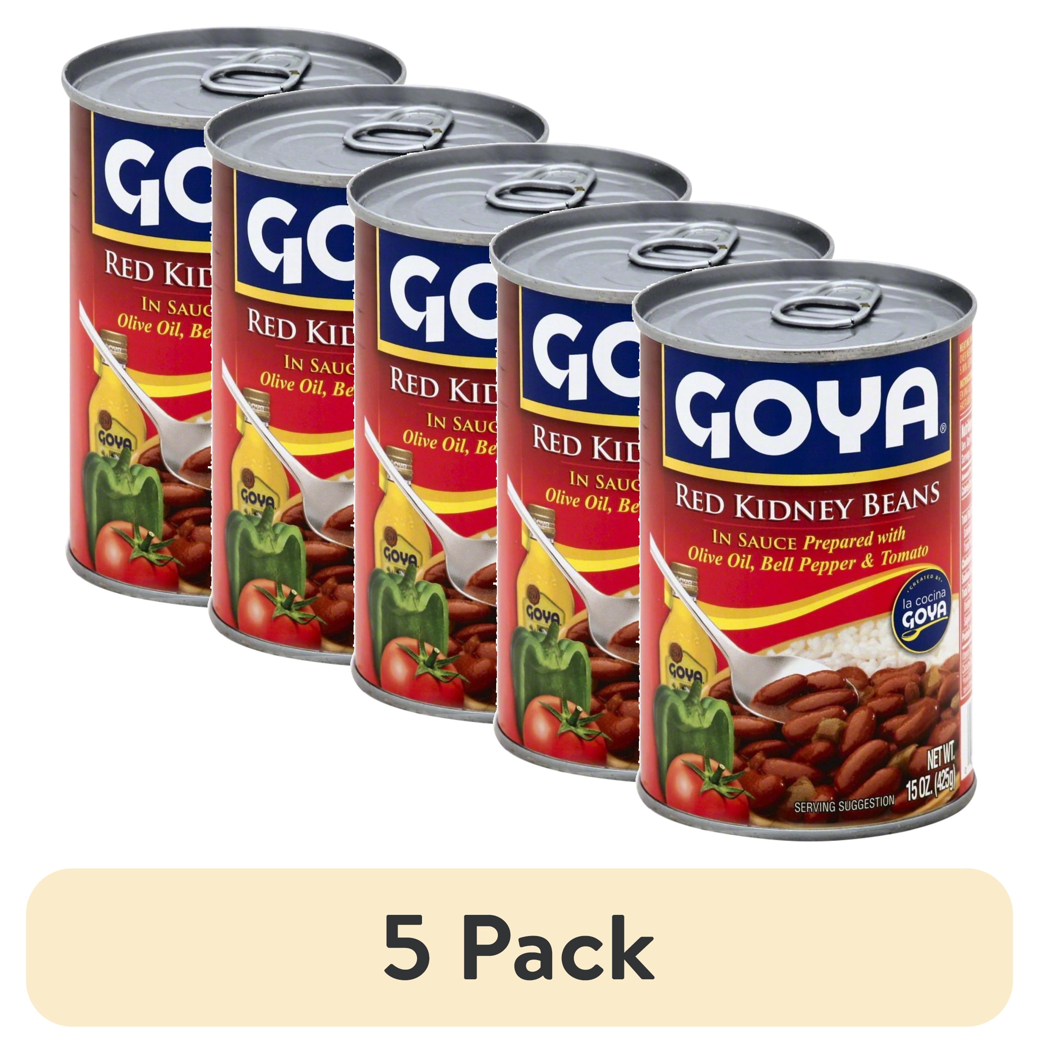 (5 pack) Goya Red Kidney Beans in Sauce