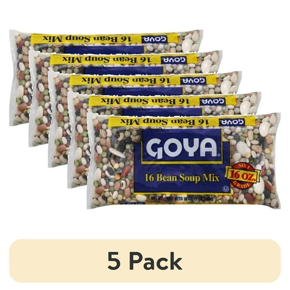 (5 pack) Goya 16 Bean Soup Mix