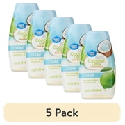 (5 pack) Great Value Coconut Lime Clear Liquid Drink Enhancer, 1.62 fl oz Bottle
